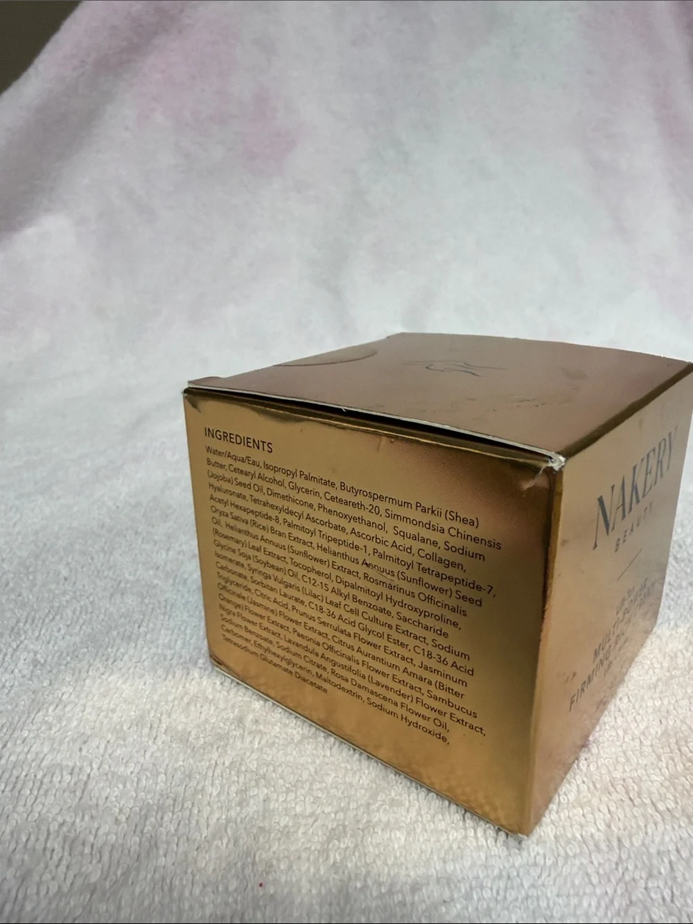 Nakery Beauty Lift-Tox Multi-Power Firming Rich Cream - Gold